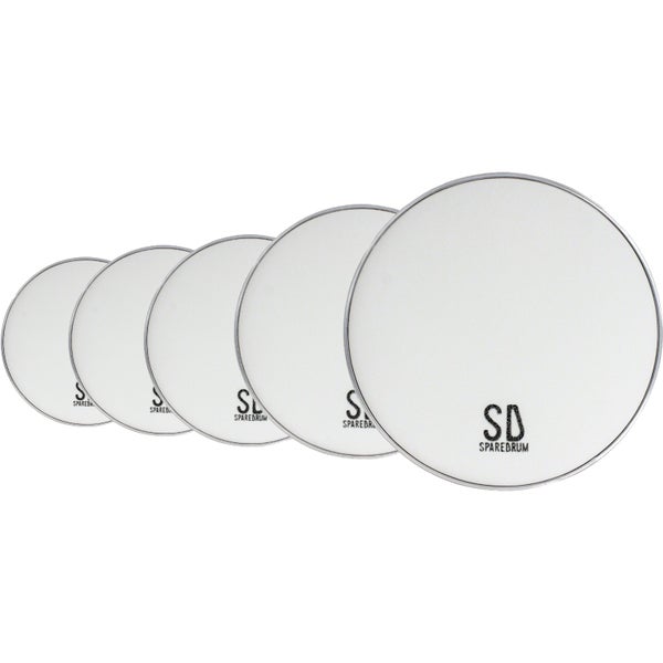 SpareDrum Rock Set 12, 13, 14, 16, 22-inch gaasvellen