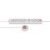 Brennenstuhl Eco-Line 1159560216 6-voudige stekkerdoos met voetschakelaar wit