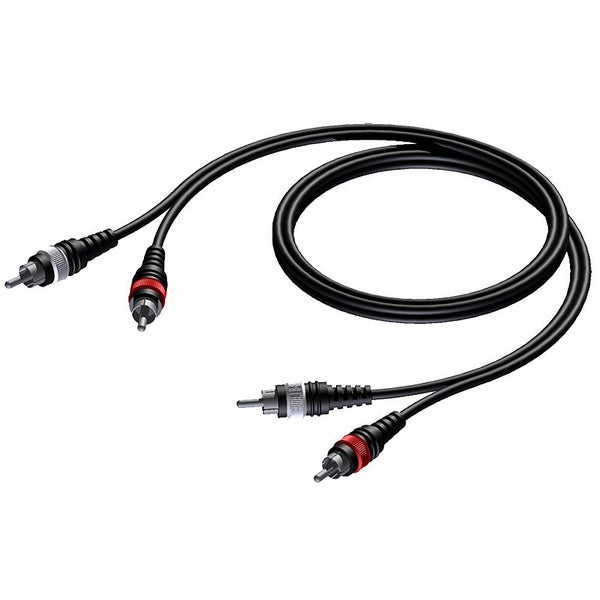 Procab CAB800 Basic 2x RCA male - 2x RCA male 15.00 meter