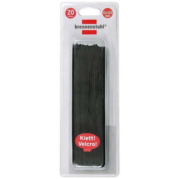 Brennenstuhl Klett 1164340 herbruikbare kunststof kabelbinder 125 mm (20 stuks)
