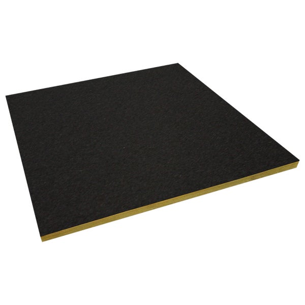 Auralex T-Coustic Ceiling Tiles BK Black 2x2 absorberend systeemplafond zwart (per stuk)