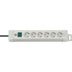 Brennenstuhl Premium-Line 1955560100 stekkerdoos 6-voudig bevestigbaar 3m gr
