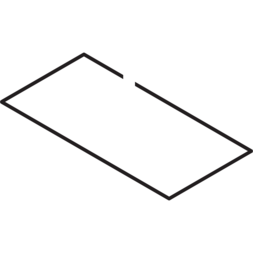 Pioneer spareparts DEH1083 control panel tape vinyl voor XDJ-XZ