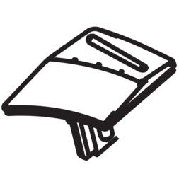 Pioneer spareparts DAC3113 knop voor LCD-sectie XDJ-, CDJ-spelers