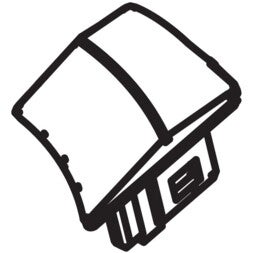 Pioneer spareparts DAC3118 knop voor LCD-sectie XDJ-, CDJ-spelers