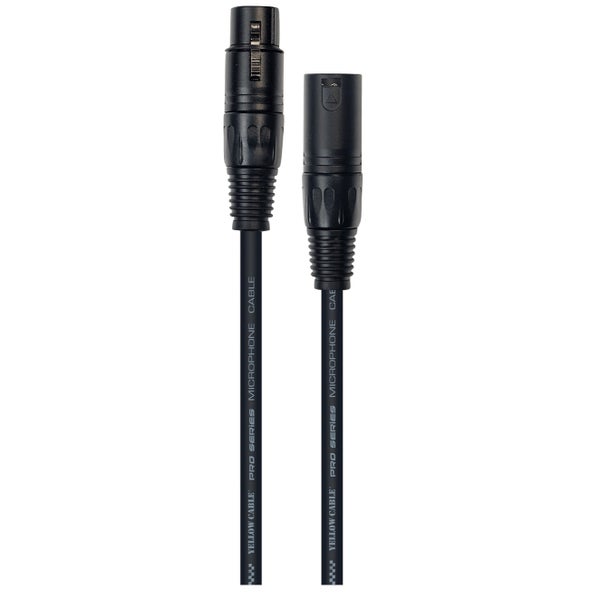 Yellow Cable M20X Microfoon- en signaalkabel, XLR male - XLR female, 20m