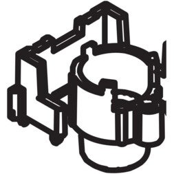 Pioneer spareparts DAC3512 knop voor Pioneer DDJ-1000SRT