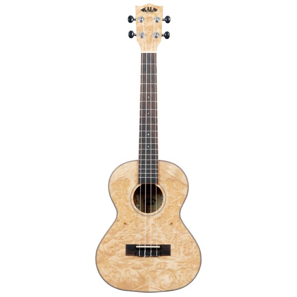 Kala KA-CARA-BUR-T Salted Caramel Exotic Burl tenor ukelele met gigbag
