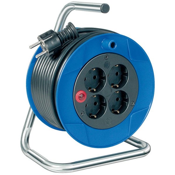 Brennenstuhl K-Tro. Garant 1079180004 kabelhaspel 1.5 mm binnengebruik 4 aansluitingen 15m