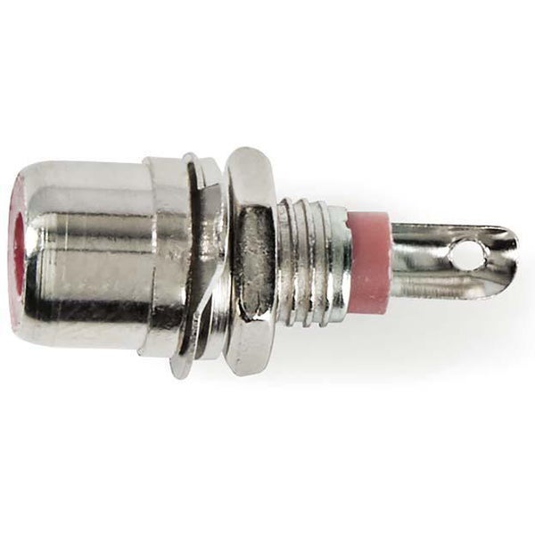 Nedis CAVC24922RD RCA kontrachassis stekker rood (set van 25)