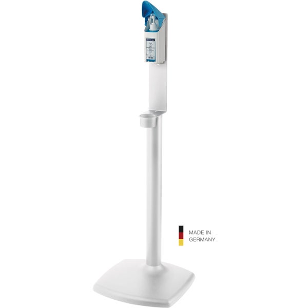 Konig & Meyer 80350 kolomstatief voor desinfectiemiddel (wit)