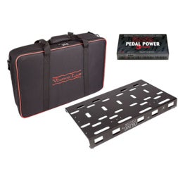 Voodoo Lab DBM-P3P Dingbat Pedalboard Medium + Pedal Power 3 Plus + tas