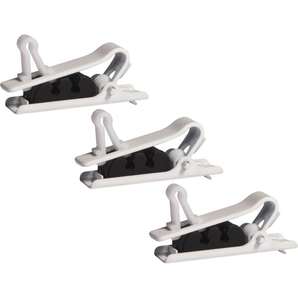 Shure RPM40STC/W Single dasspeldklem (3 stuks)