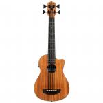 Kala U-Bass Scout Fretted bas ukelele met gigbag