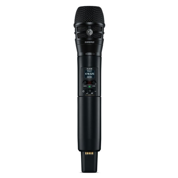 Shure SLXD2/K8B-S50 handheld zender met KSM8 capsule (823 - 832 MHz)