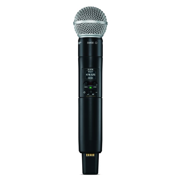 Shure SLXD2/SM58-S50 handheld zender met SM58 capsule (823 - 832 MHz)