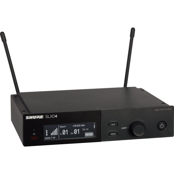 Shure SLXD4-S50 ontvanger (823 - 832 MHz)
