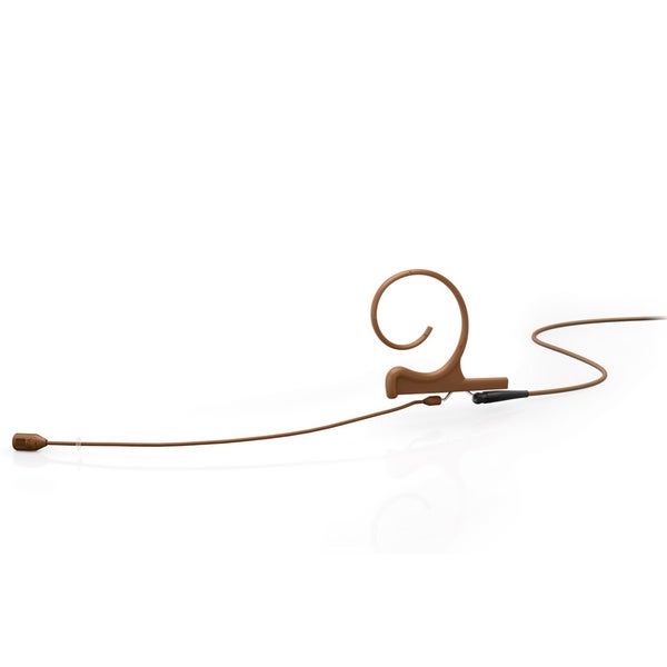 DPA 4288-DC-F-C00-LE d:fine CORE 4288 cardioïde flexibele earset bruin - Microdot - 120 mm