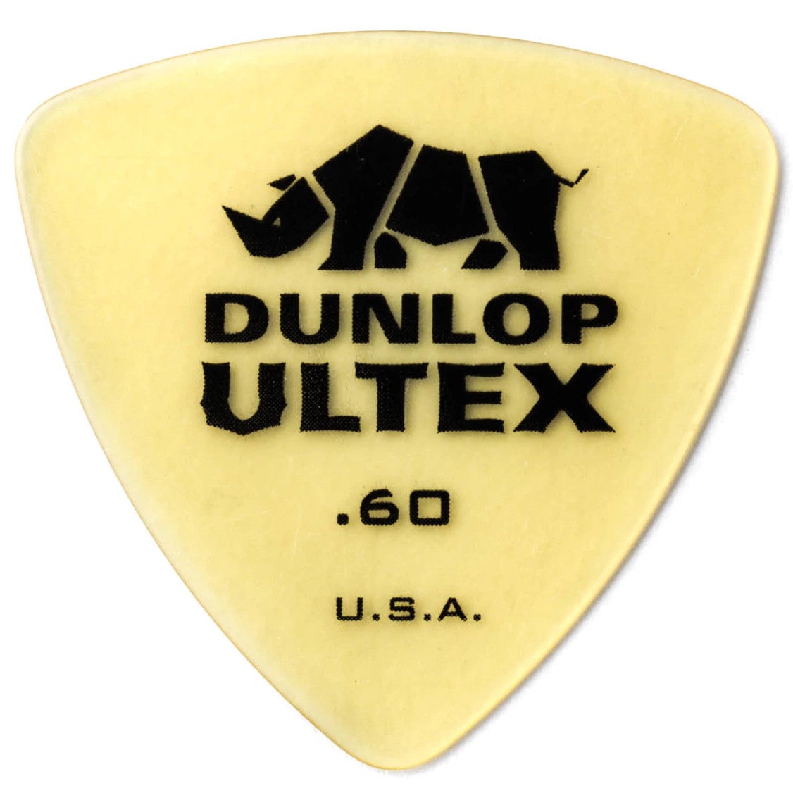Dunlop 426P060 Ultex Triangle Pick 0.60 mm Plectrums (Pack of 6)