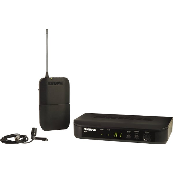 Shure BLX14E/CVL-H8E draadloos dasspeld systeem (518 - 542 MHz)