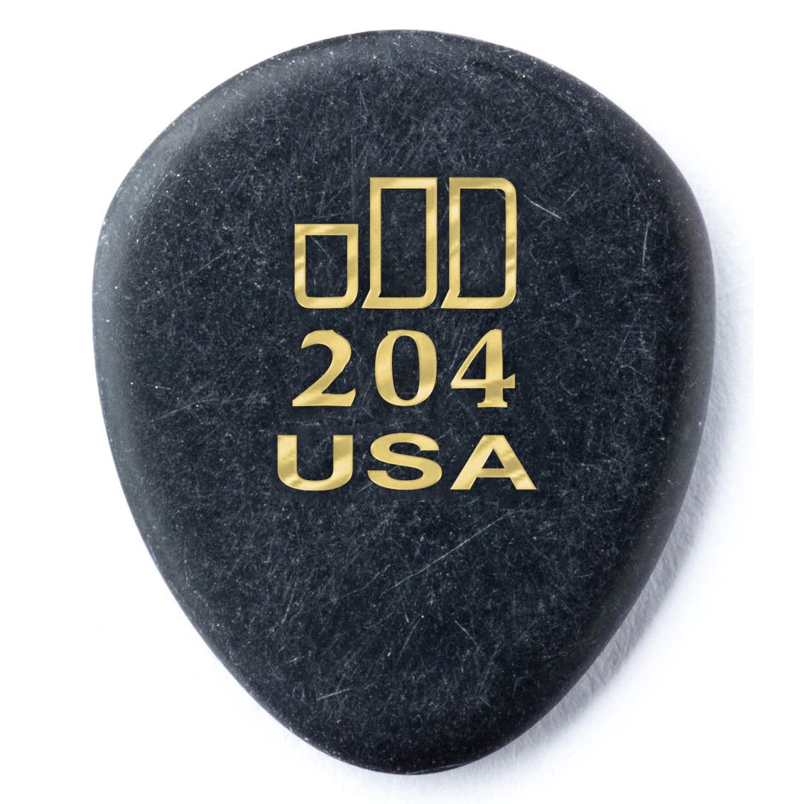 Dunlop 477P204 Jazztone Round Tip Pick Plectrums (Pack of 6)