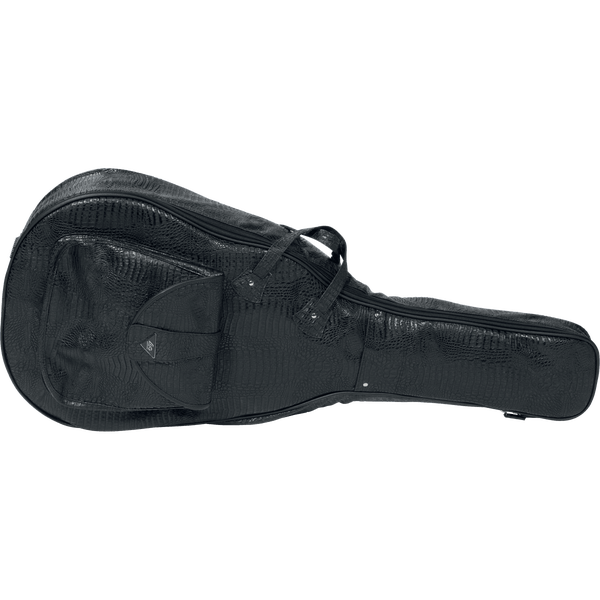 LAG Guitars 70J Jumbo Crocobag gitaartas voor jumbo westerngitaar