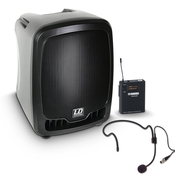 LD Systems Roadboy 65 HS B5 draagbare PA luidspreker met headset (584 - 607 MHz)