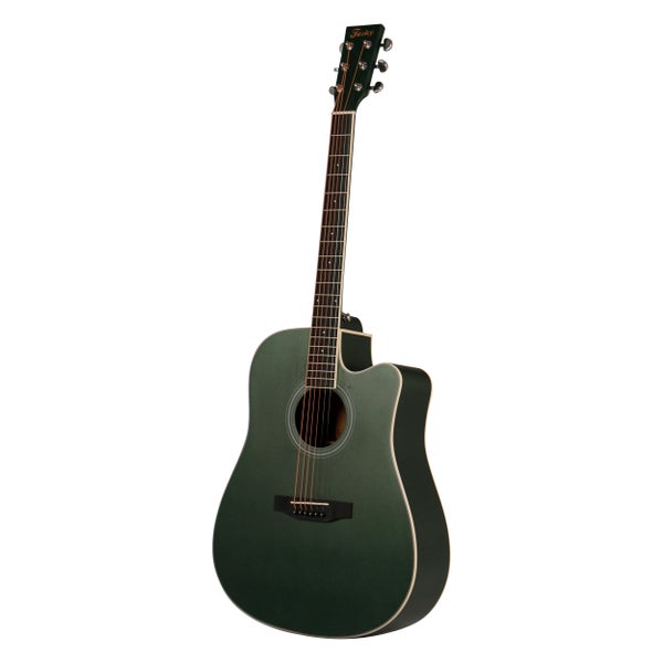 Fazley W90-COL-GR ColourTune akoestische westerngitaar groen