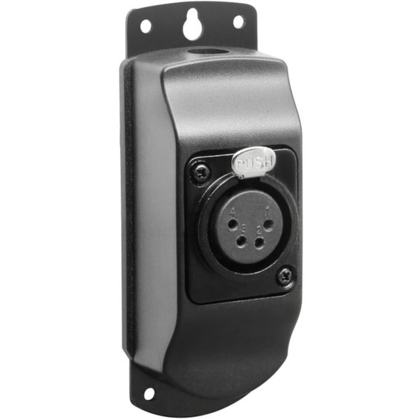 Adam Hall SLED 1 B XLR 4 montagebasis voor 4-pins XLR zwanenhalslamp