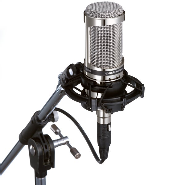 Audio Technica AT2020V condensatormicrofoon special edition (chroom)