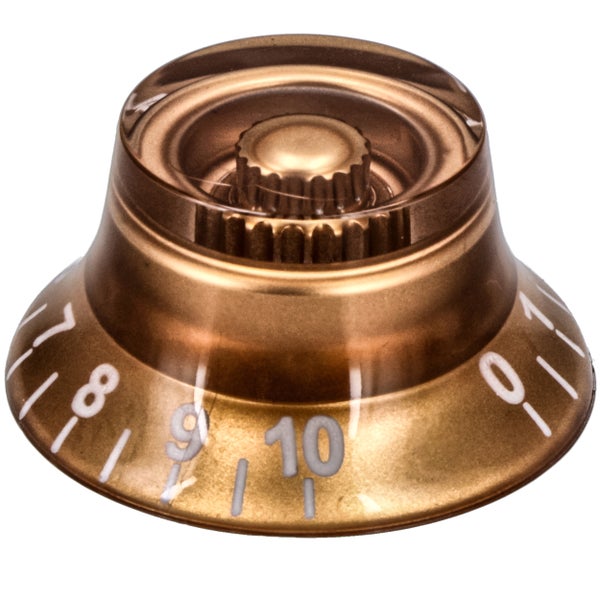 Fazley 10637 potmeterknop voor gitaar gold