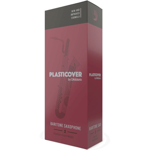 D'Addario Woodwinds Plasticover Baritone Saxophone Reeds 3.0 (5 stuks)