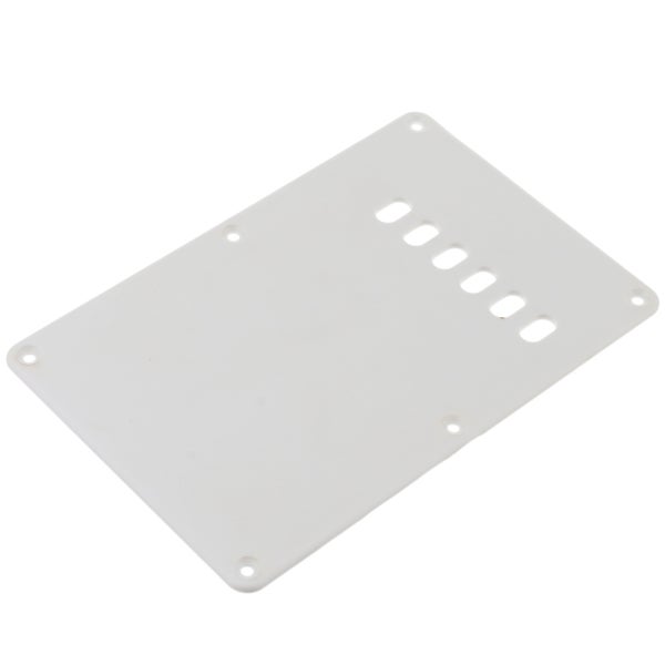 Fazley 10683 tremolo backplate voor linkshandige gitaar wit