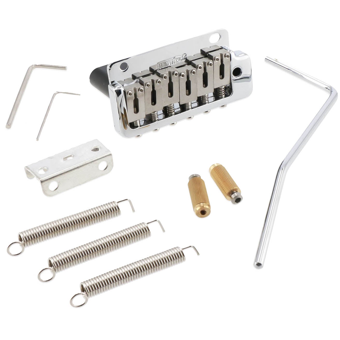 Fazley 10604 tremolo brug voor ST-stijl gitaar chrome