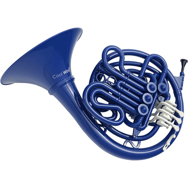 Cool Wind CFH-200DB ABS Bb Hoorn blauw met softcase