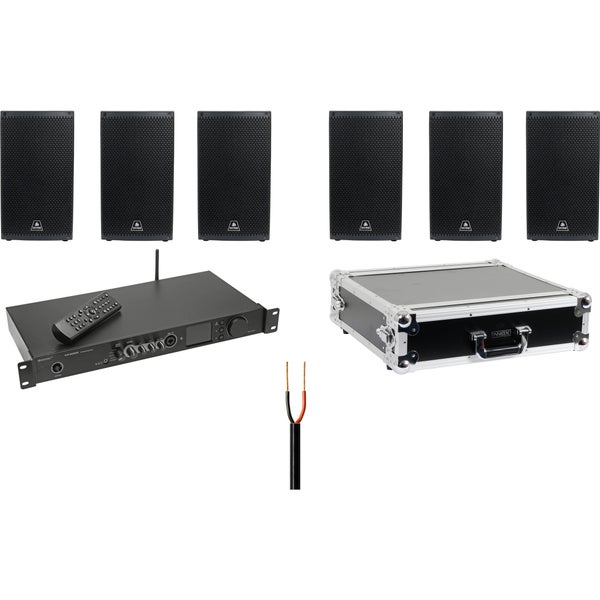 Devine Onyx 8 (6x) set + versterker