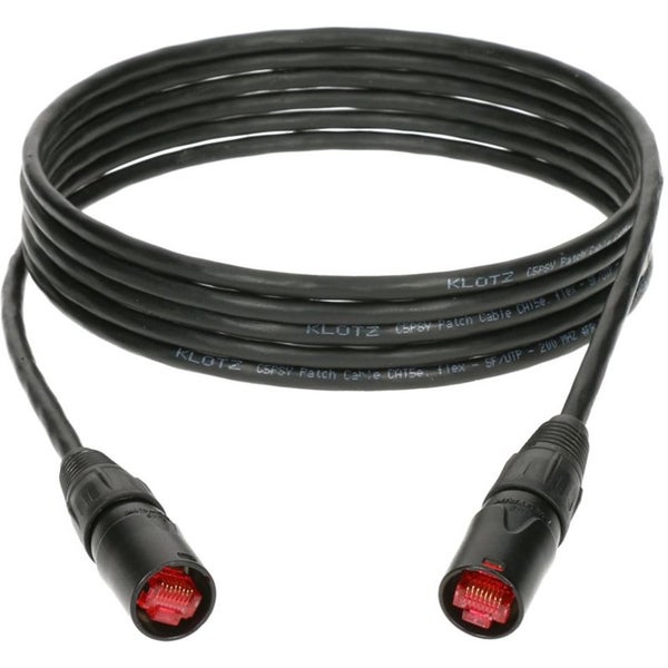 Klotz CP5EE1Y010 patch kabel met CAT5e etherCON RJ45 10m