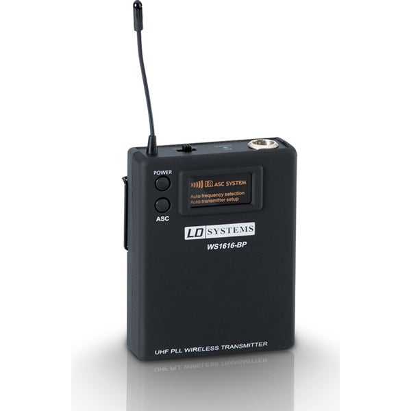 LD Systems WS1616 Sweet SixTeen BP B5 bodypack zender (584 - 607 MHz)