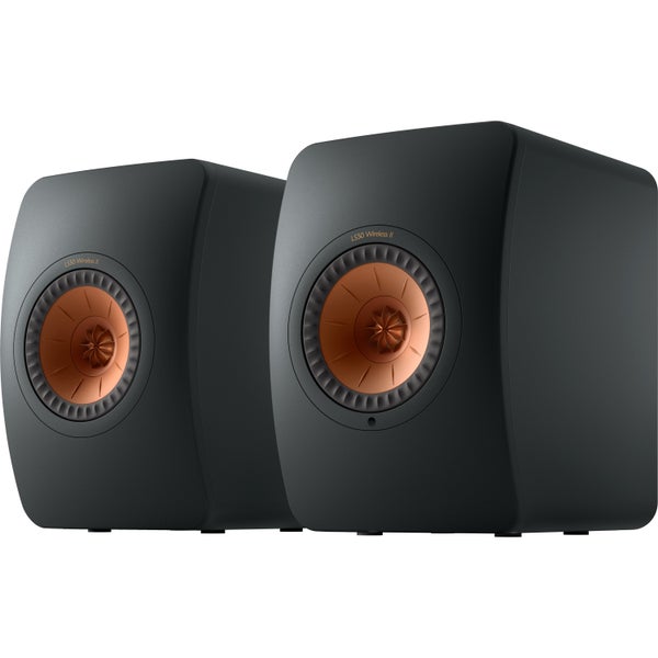 KEF LS50 Wireless II Carbon Black Hi-Fi speakerset