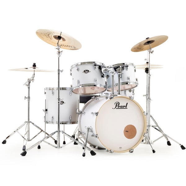 Pearl EXX725BR/C735 Export Matte White 5-delig drumstel