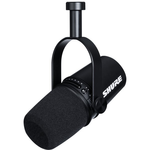 Shure MV7-K dynamische broadcast microfoon met XLR en USB