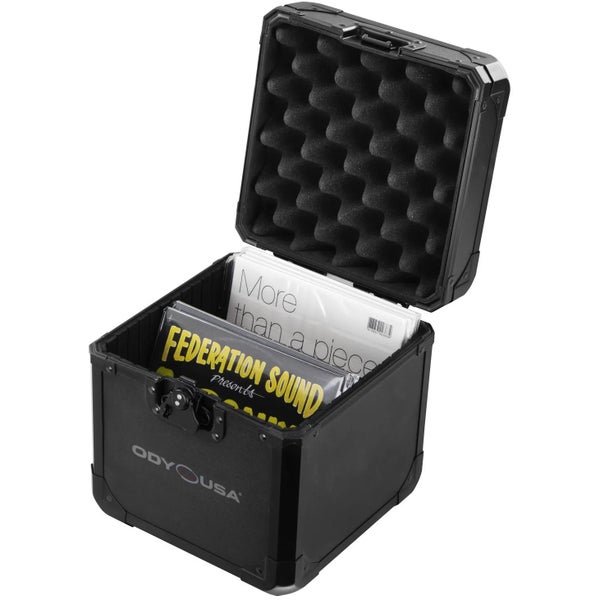 Odyssey K7060BL Vinyl/Utility Black Krom koffer voor 60 singles (7 inch)
