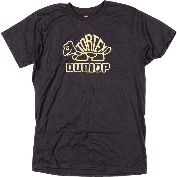 Dunlop TSH04 Vintage Tortex L T-shirt zwart