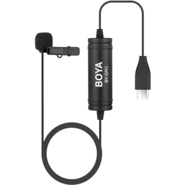 Boya BY-DM2 USB-C lavalier microfoon