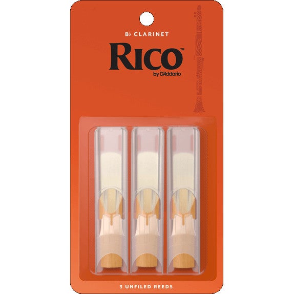 D'Addario Woodwinds Rico 2.5 rieten voor Bb klarinet (3 stuks)