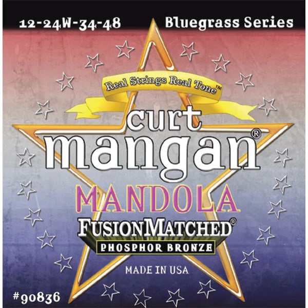 Curt Mangan Mandola 12-48 snarenset voor mandola