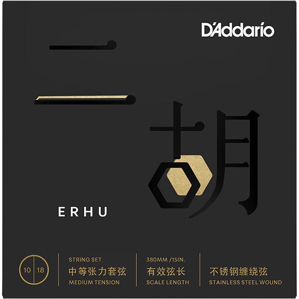 D'Addario ERHU01 snarenset voor erhu