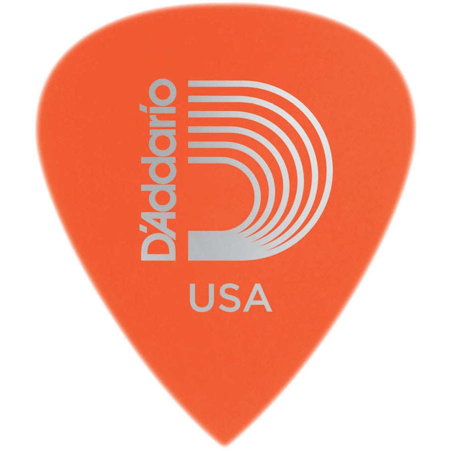 D'Addario 6DOR2-10 Light Duralin Precision Guitar Plectrums (Pack of 10)