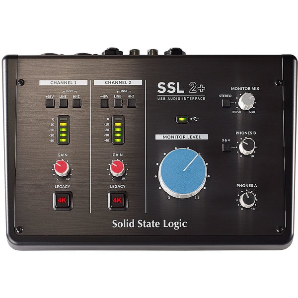 Solid State Logic SSL 2+ plus USB audio interface
