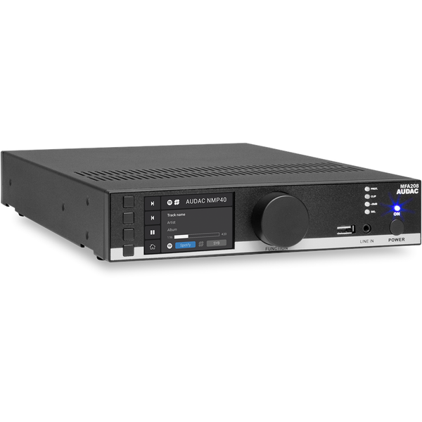 Audac MFA208 70/100 Volt stereo versterker